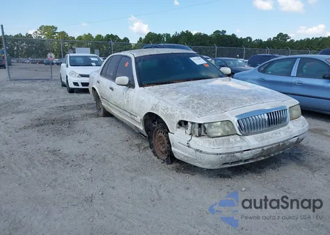 1999 Mercury Grand Marquis Gs z USA, uszkodzony, nr VIN 2MEFM74W7XX734151